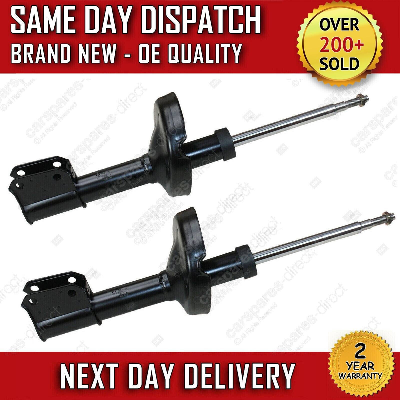 RENAULT CLIO MK2 0105 FRONT SHOCK ABSORBERS DAMPERS PAIR 58MM BORE DISTANCE eBay