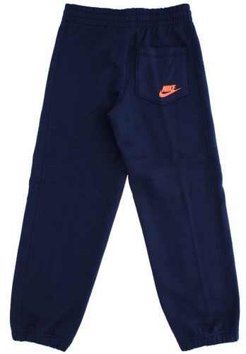 Nike Girls' Fleece-Lined Sweatpants 637229, Athletic Elastic Waistband Pants - Picture 4 of 5