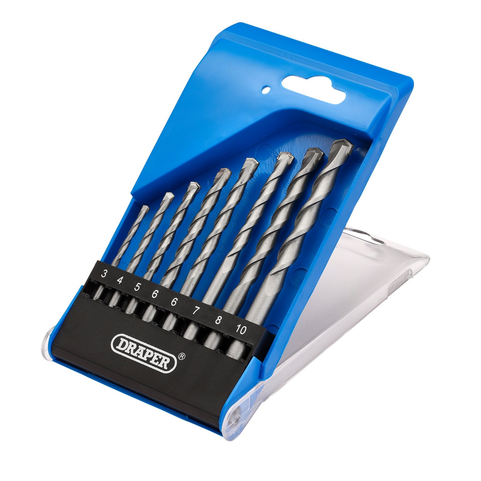 Draper 13619 TCT Masonry Drill Bit Set (7 Piece) - Image 6