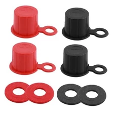 4PCS Car Battery Terminal Cover,Battery Terminal Protector with Felt Washers 