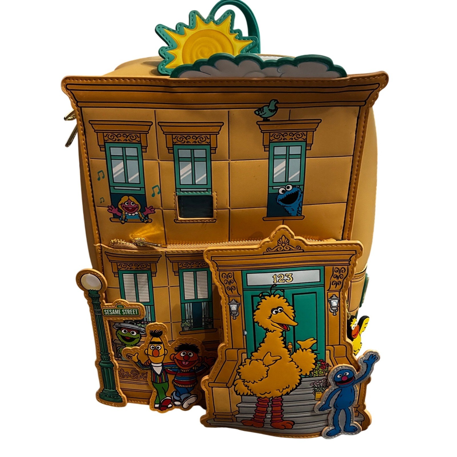 Loungefly Sesame Street Neighborhood Friends Backpack