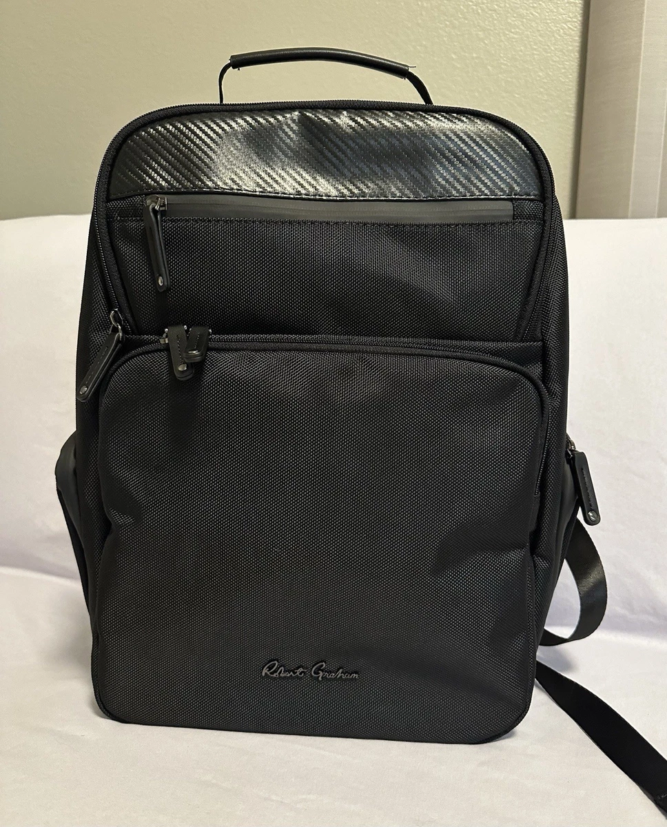 Black Marlo Backpack Robert Graham Unisex Robert Graham | Bags | Robert Graham Marlo Leather Black  main image 3