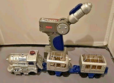 GeoTrax Silver Bullet Highland Scenic Line Train & Remote both Cars WORKS 2004 2