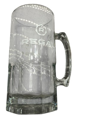 Regal Cinema Limited Edition 32 Oz Beer Stein Heavy Glass Great Condition