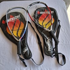 2 Raquetball Racquet- 1 Ektelon Triple Threat, 1 Powerfan Vision NEEDS NEW GRIP