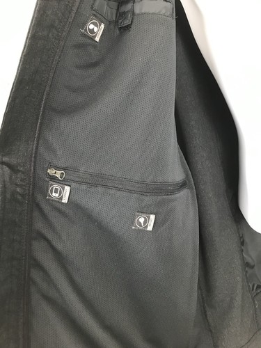 EXOFFICIO Mens Size XL Blackish Gray Multi Pocket Travel Outdoor Full Zip Vest - Picture 15 of 20