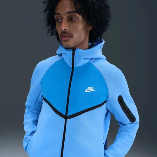 Nike Tech Fleece Windrunner Full Zip Jacket "Univesity Blue" | IH4302 412