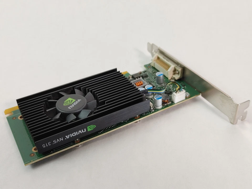 PNY Nvidia Quadro NVS 315 1 GB DDR3 SDRAM PCI Express 2.0 x16 Video Card - Image 4 of 4