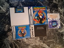 Mario Kart Super Circuit GBA Complete CIB W/ Protector GameBoy Advance Very Nice