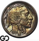 1937-S Buffalo Nickel, Great Toner, Near Gem BU++