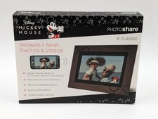 Disney Mickey Mouse Photoshare 8in Classic Digital Photoframe FDS08CLM - Brown