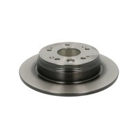 Bremsscheibe TRW DF8083 Hinten, Voll, 1 StüCk
