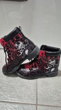 Jack Skellington Combat Boots – Size 5 (UK) Nightmare Before Christmas