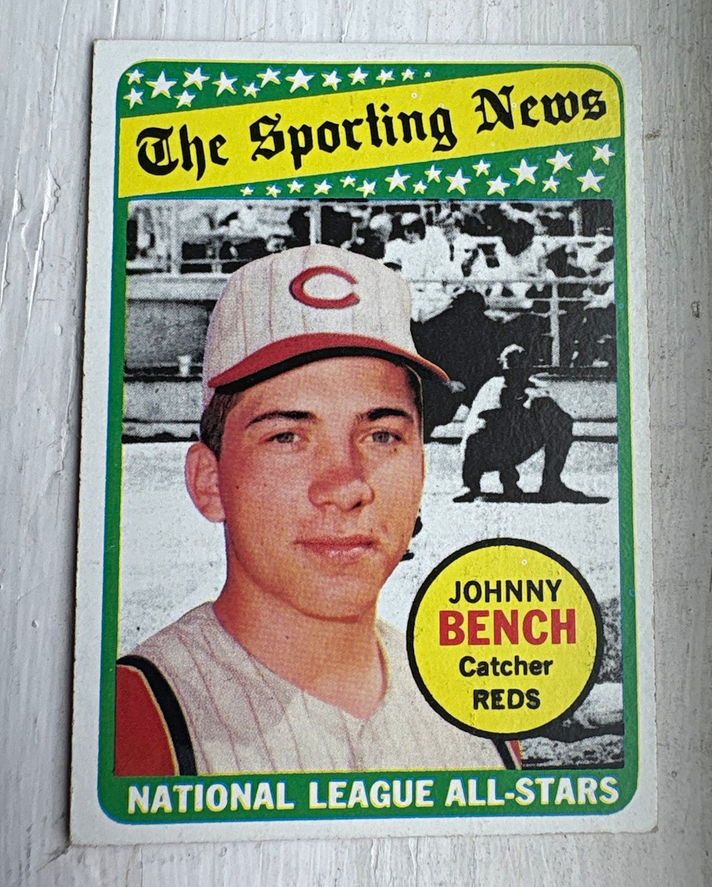 Johnny Bench #430 Baseball Cards 1969 Topps trading card — raw and PSA graded price guide