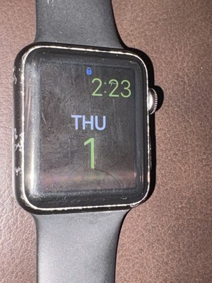 Apple Watch 1st Generation 42mm 7000 Series Aluminum with Band (locked)