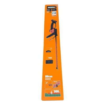 Misc757 Worx 20V Akku-Heckenschere 56 cm, komplett mit Akku & Ladegerät