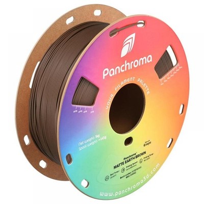 Polymaker Panchroma Matte PLA Filament, 1,75mm, 1kg - Farbton: Earth Brown