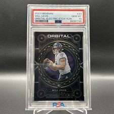 2023 Panini Obsidian - Orbital Will Levis /25 (RC) PSA 10 - Titans