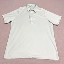 Criquet Polo Shirt Mens XL Mint Green Pima Cotton Knit Golf Classic Preppy