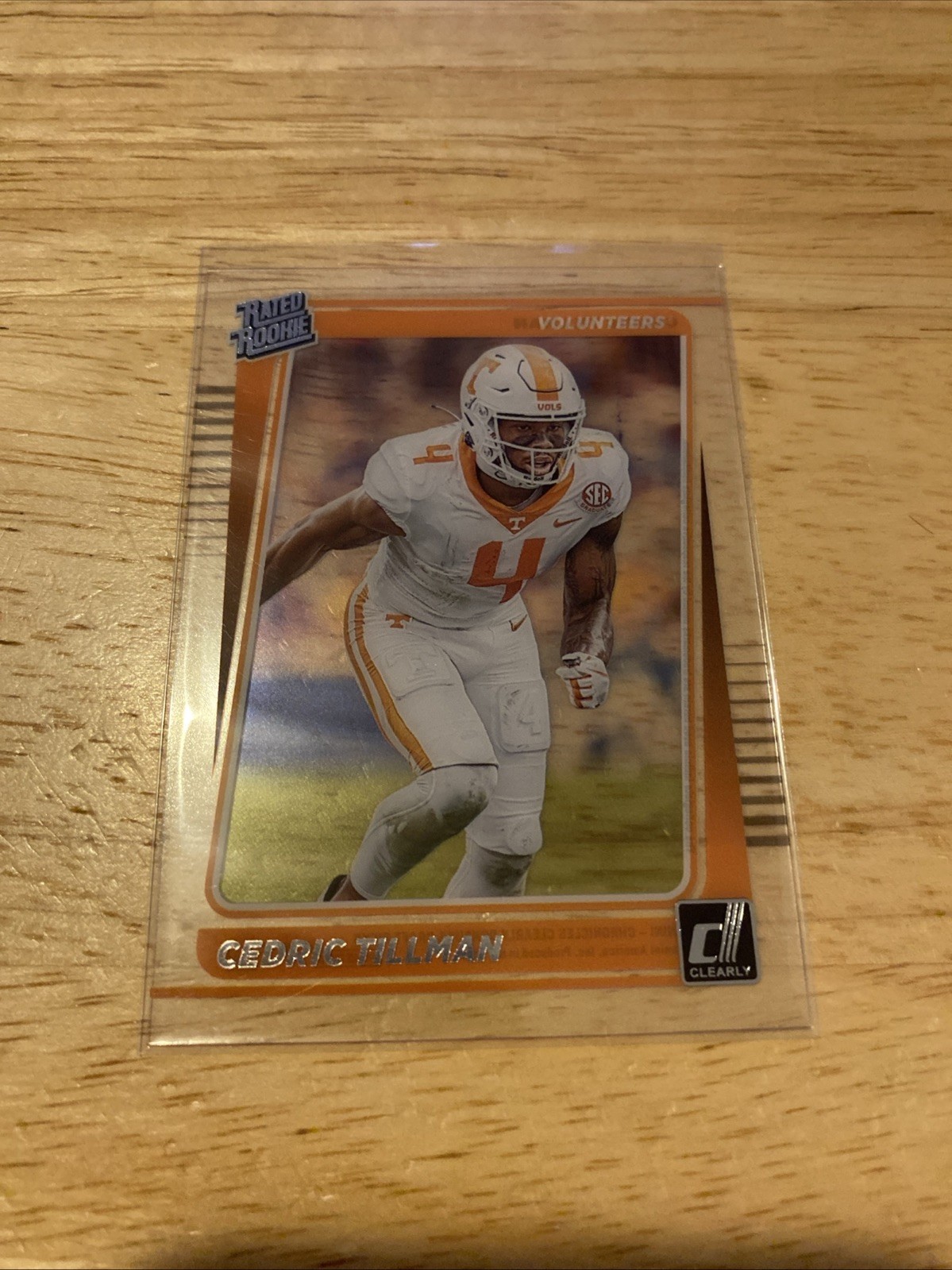 Cedric Tillman Panini Chronicles Draft Picks Clearly Donruss #46 Base
