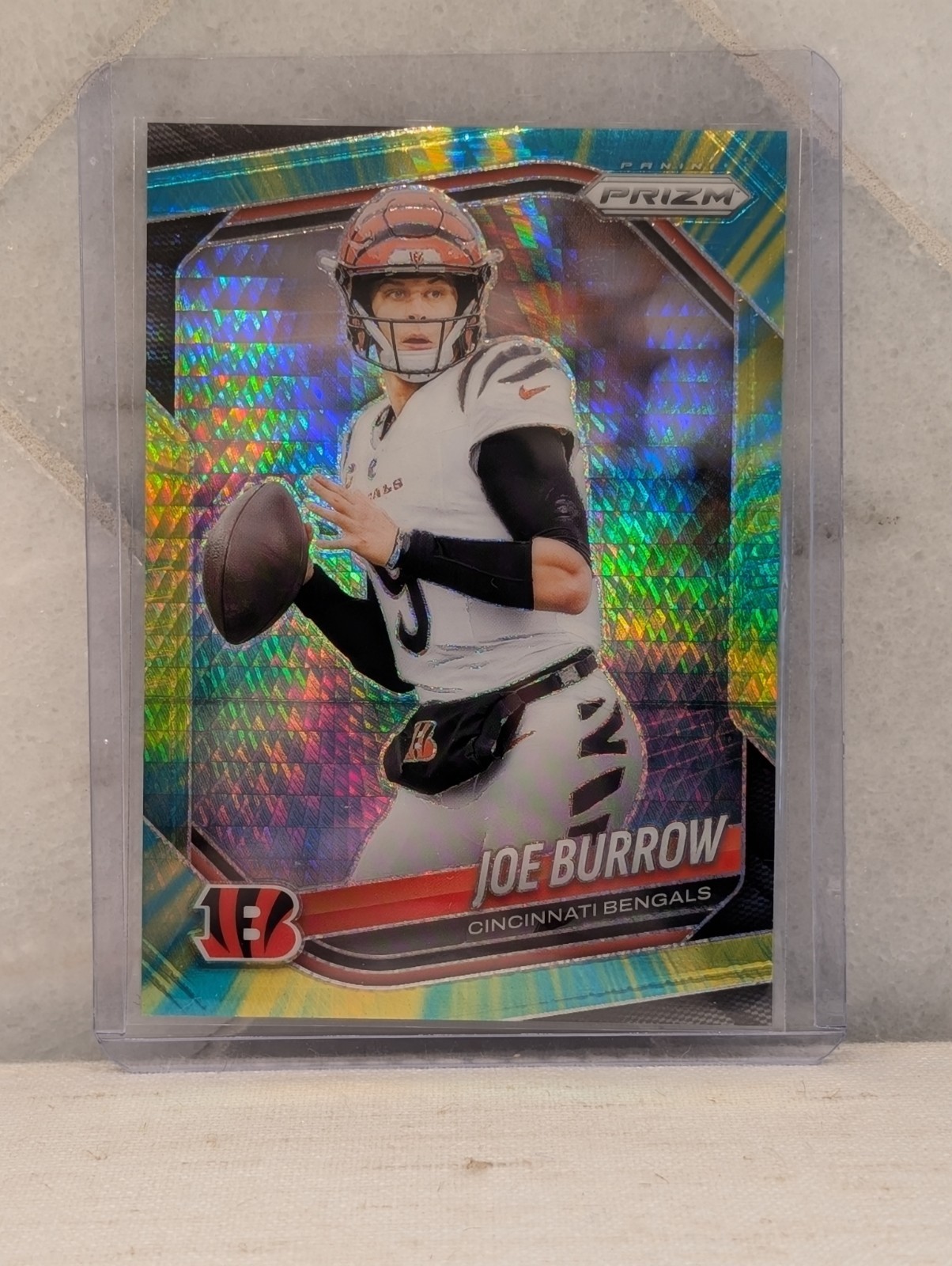 2025 Panini Prizm Joe Burrow Prizm Hyper #62 088/200 Bengals