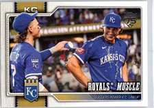 2026 Topps #236 Royals Muscle (Bobby Witt Jr. / Jac Caglianone)