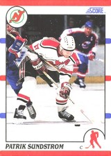 1990-91 Score American #19 Patrik Sundstrom