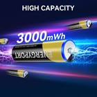 4Pc Rechargeable 1.5V AA Lithium Batteries 3000mWh with USB Cable Li-ion Battery — photo 3