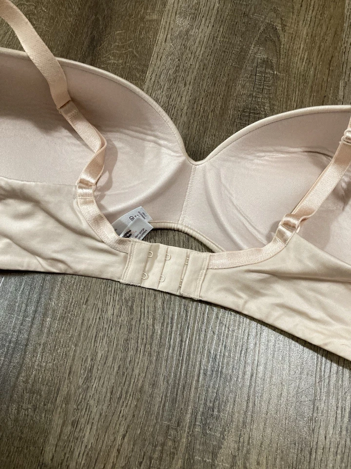 Sutiã Gilligan & O'Malley Favorite bege sem fio tamanho 36D - Imagem 4 de 4