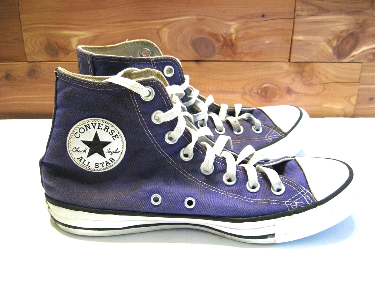 Converse Purple Leather Athletic Shoes for Women for sale | eBay