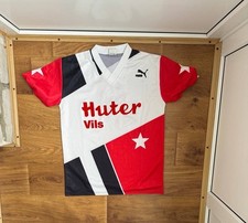 Puma Vintage Football Soccer Template 90s T Shirt Jersey Mens Size M
