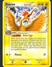Fearow 18/100 Rare Crystal Guardians Pokemon Lightly Played