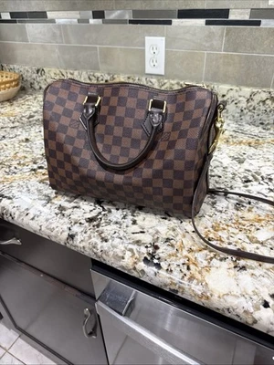 Louis Vuitton Leather Exterior Medium Bags & Handbags for Women