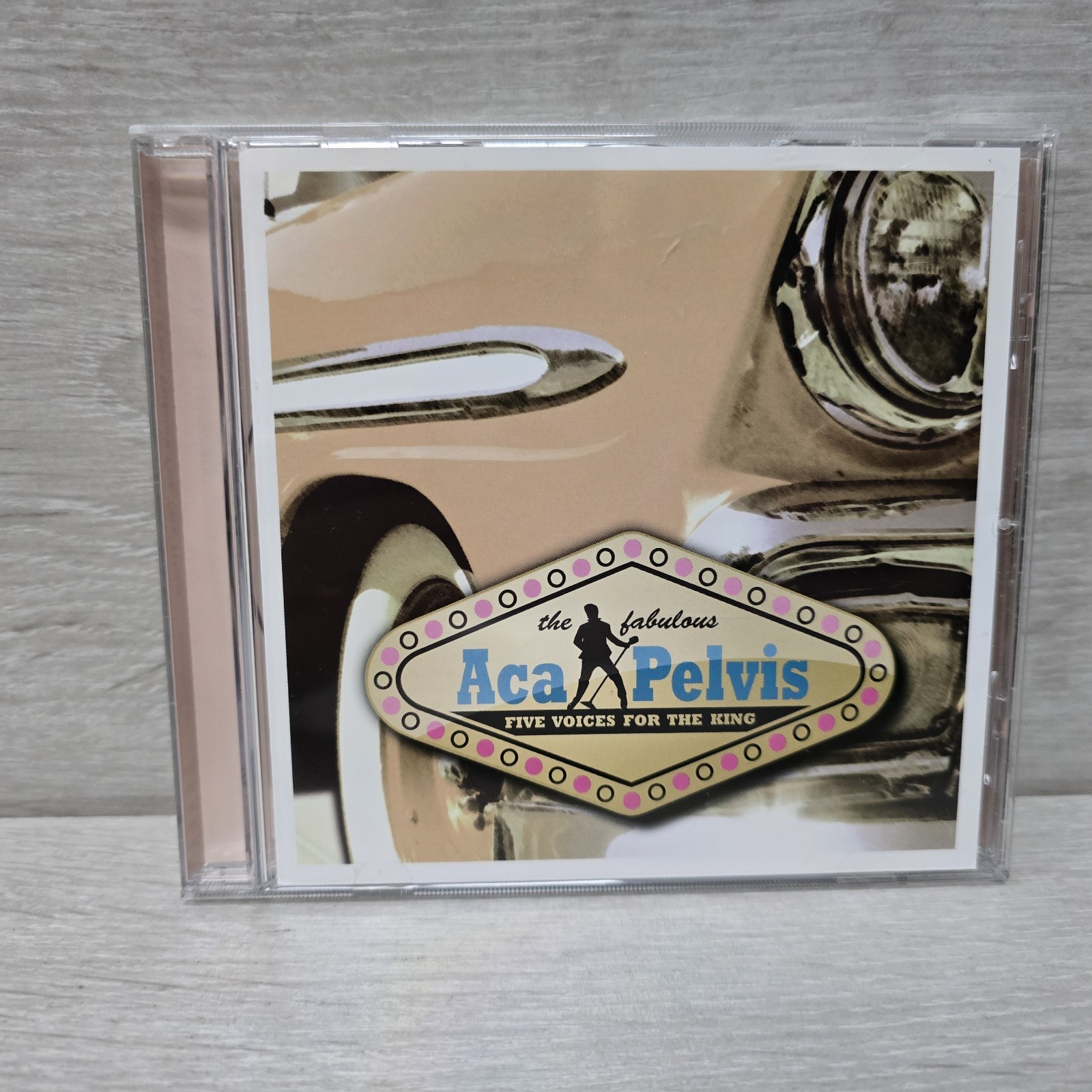 Acapelvis - Five Voices For The King CD A Capella Elvis Covers Rare Import VGC
