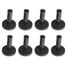 Car Wrap Gripper Magnets Holder Tint Tool, Auto Magnetic Position Black-8PCS