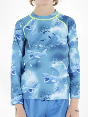 Lego Wear Fille LWTIAS 309 - T-Shirt De Natation UPF Bleu Taille 116 - Photo 1/2