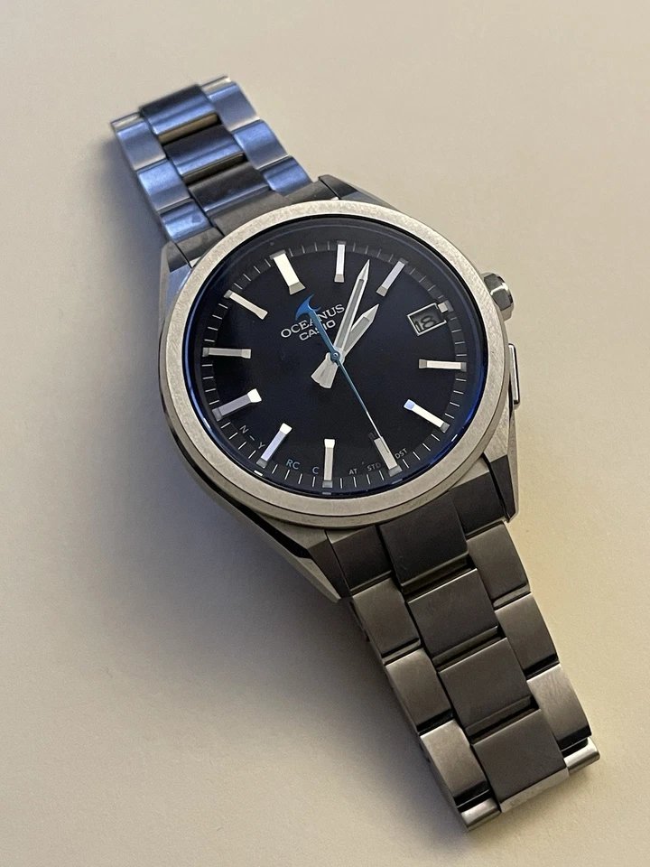 Reloj Hombre Casio Oceanus Classic Line OCW-T200S-1AJF Bluetooth Foto 3 de 4