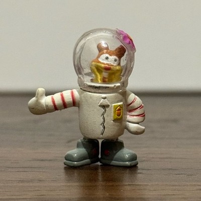 RARE 2003 Viacom Official Spongebob Squarepants Sandy Mini Figure 1.6 