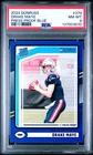 2024 PANINI DONRUSS PRESS PROOF BLUE #379 DRAKE MAYE ROOKIE RC PSA 8
