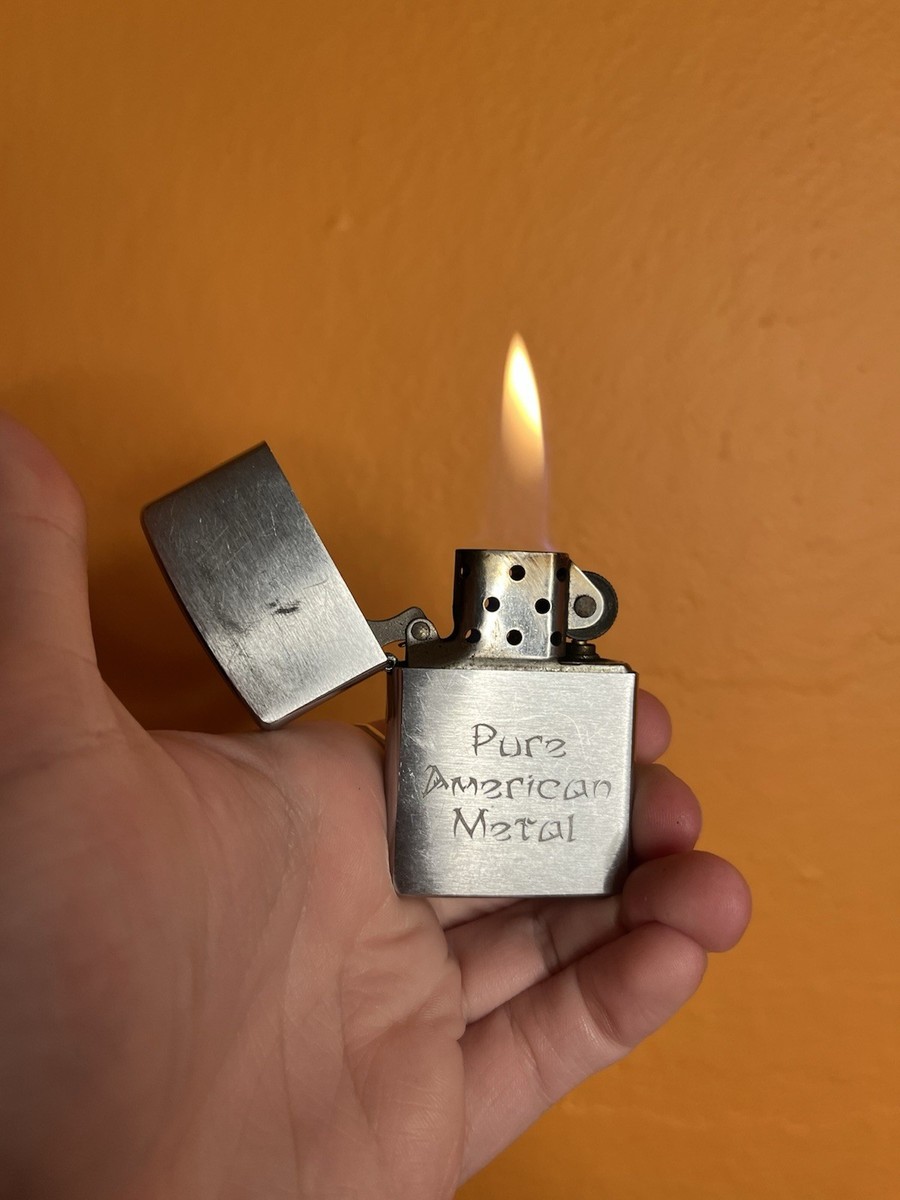 2006 Pure American Metal Zippo Lighter | eBay