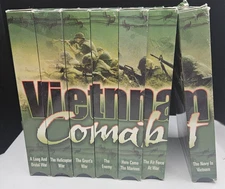 Vietnam Combat 7VHS Video Box Set - Check Description