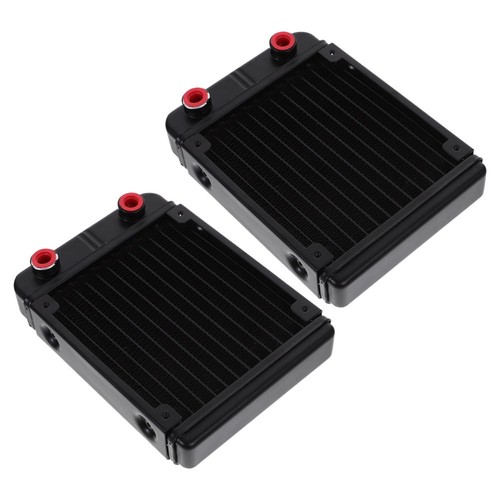 2 Pcs Water Cooling Radiator Graphics Card Cooler Computer Heat Sinks - 第 4/12 張圖片