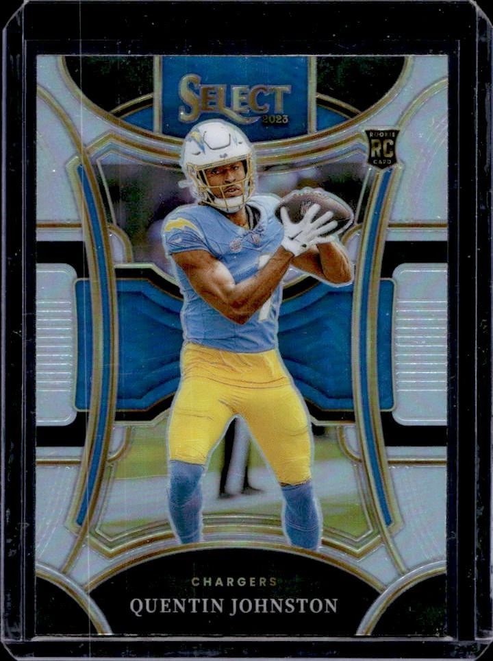 2023 Select Quentin Johnston RC Silver Prizms Rookie Suite #453