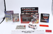 Ratchet 100  Complete W BOX 1984 Vintage Hasbro G1 Transformers Figure