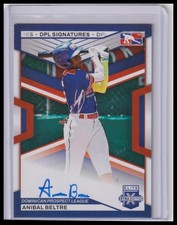 2023 Panini Elite Extra Edition Anibal Beltre DPL Signatures #DPS-AB Dominican