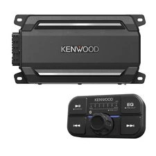 Kenwood KAC-M5024BT 4 Channel Bluetooth, Compact Amplifier, Waterproof