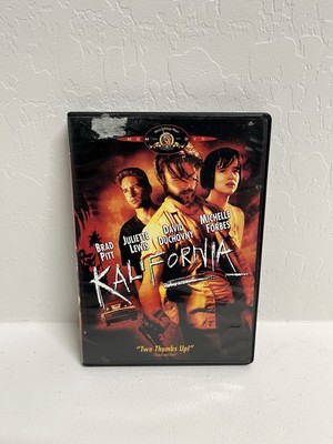 Kalifornia DVD w/ Booklet Insert Unrated & R-Rated Versions Tested Very Good