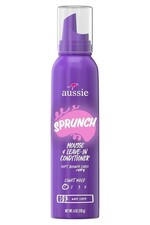 Aussie Sprunch Mousse & Leave-in Conditioner Light Hold 6 OZ