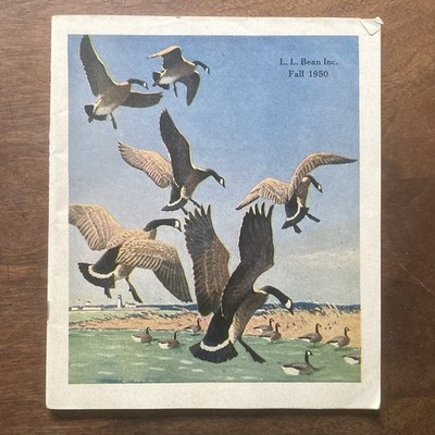 Fall 1950 LL Bean Catalog - Vintage Ephemera Ducks Hunting Fishing LLBean