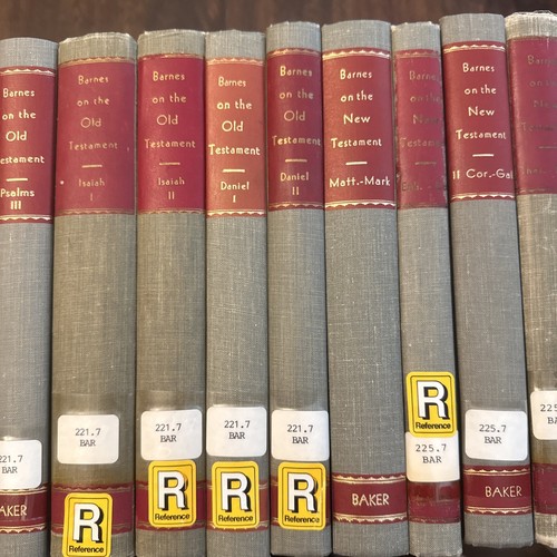 19 VTG Bible Commentary on Old New Testament Book Lot Barnes Leupold - Picture 4 of 10